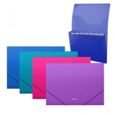 TRIEUR A ELASTIQUE 6 POSITIONS A4 VIVID ASSORTIES - ERICHKRAUSE