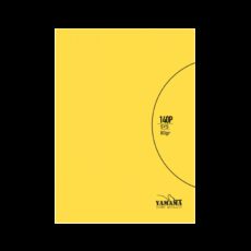 CAHIER PIQURE SEYES 140PAGES 24*32CM EN PP UNI - YAMAMA