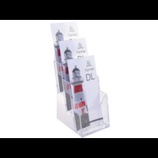 PORTE DEPLIANT 3 COMPARTIMENTS CRISTAL EXACOMPTA 73158D