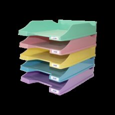 BAC A COURRIER COULEURS PASTELS - OFFICE PLAST
