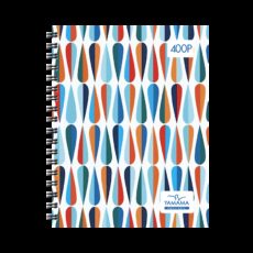 CAHIER AVEC SPIRALE WIRO 400 PAGES A4 GM 70GR - YAMAMA