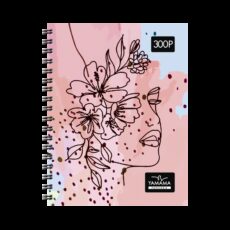 CAHIER AVEC SPIRALE WIRO 300 PAGES A4 GM 70GR - YAMAMA