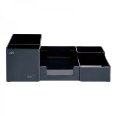 ORGANISATEUR DE BUREAU 6 COMPARTIMENTS NOIR - EZ00220