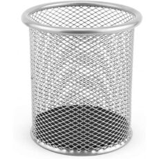 POT A STYLOS METAL GRIS