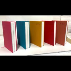 AGENDA DE BUREAU RIGIDE 2023 MARBRE CARTONNE - 14X20.5CM