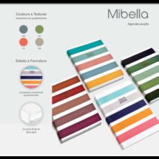 AGENDA SOUPLE MIBELLA 2023 - 14X20CM