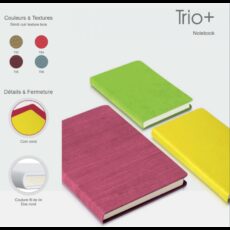 AGENDA DE BUREAU FLEXIBLE 2023 SIMILI CUIR- 14X21CM