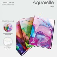 PLANNER AQUARELLE - 14X20.5CM