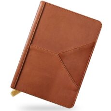NOTEBOOK VALAK SIMILI CUIR 14*20.5