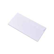 PAQUET DE 25 ENVELOPPES BLANCHES 80GR 11X22 CM