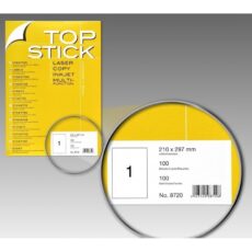 ETIQUETTE BLANCHE A4/1 TOP STICK