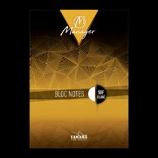 BLOC NOTE 50F MANAGER GRAND MODELE A4 21*29CM - YAMAMA
