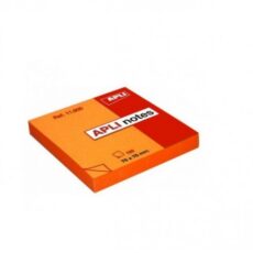 STICK NOTES 75X75 ORANGE BRILLANT 100F