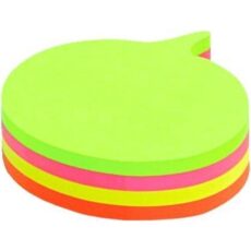 STICK NOTES FLUO DIALOGUE 100 FEULLES - 5 COULEURS ASSORTIS