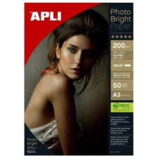 PAPIER PHOTO BRILLANT A3 200 GR PAQUET DE 50