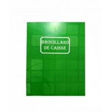 CAHIER BROUILLARD DE CAISSE