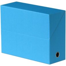 BOITE DE TRANSFERT EN CARTON 34*25*9CM - BLEU