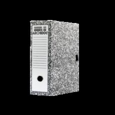 BOITE D'ARCHIVE CLASSIQUE DOS 15CM - 24X32 CM -GRIS