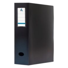 BOITE DE CLASSEMENT ESSENTIAL EN POLYPROPYLÈNE DOS 80Mm-NOIR