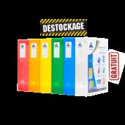 PACK DE 5 BOITES DE CLASSEMENT PERSONNALISABLE DOS80 CM + 1 GRTAUITE