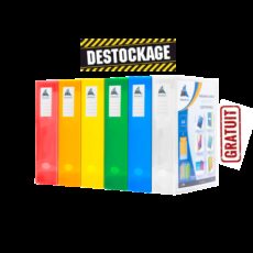 PACK DE 5 BOITES DE CLASSEMENT PERSONNALISABLE DOS80 CM + 1 GRTAUITE