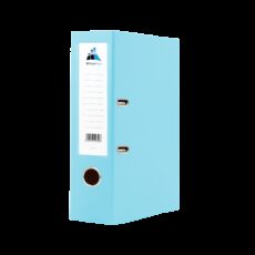 CLASSEUR A LEVIER OFFICEPLAST PLASTIPAP DOS 75Mm - A4 - BLEU CLAIR