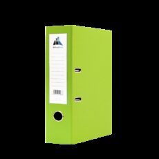 CLASSEUR A LEVIER OFFICEPLAST PLASTIPAP DOS 75Mm - A4 - VERT CLAIR