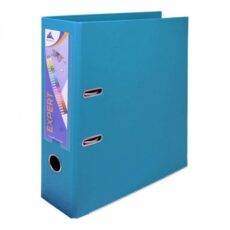 CLASSEUR A LEVIER EXPERT DOS 80Mm AVEC RENFORT METALLIQUE - A4 - BLEU CLAIR