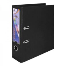 CLASSEUR A LEVIER EXPERT DOS 80Mm AVEC RENFORT METALLIQUE - A4 - NOIR