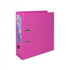 CLASSEUR A LEVIER EXPERT DOS 80Mm AVEC RENFORT METALLIQUE - A4 - ROSE