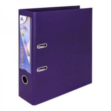 CLASSEUR A LEVIER EXPERT DOS 80Mm AVEC RENFORT METALLIQUE - A4 - VIOLET