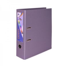 CLASSEUR A LEVIER EXPERT DOS 80Mm AVEC RENFORT METALLIQUE - A4 - VIOLET PASTEL