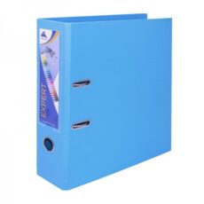 CLASSEUR A LEVIER EXPERT DOS 80Mm AVEC RENFORT METALLIQUE - A4 - BLEU PASTEL