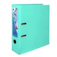 CLASSEUR A LEVIER EXPERT DOS 80Mm AVEC RENFORT METALLIQUE - A4 - VERT PASTEL