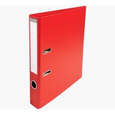 CLASSEUR A LEVIER EXACOMPTA A4 PVC DOS 50Mm ROUGE