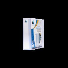 CLASSEUR PERSONNALISABLE EN PVC EVIDENCE D65 - DOS 95MM BLANC