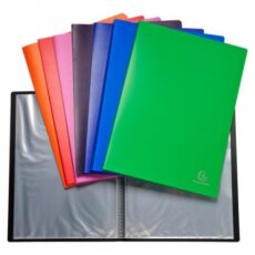 PORTE DOCUMENTS EXACOMPTA A4 PP 100 VUES ASSORTIS