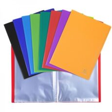 PORTE DOCUMENTS EXACOMPTA A4 PP 140 VUES ASSORTIS