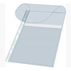 PAQUET DE 10 POCHETTES PERFOREES EXACOMPTA - 25MM