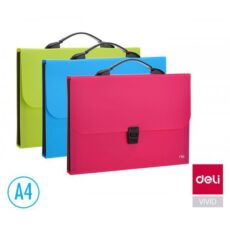VALISETTE TRIEUR 13 COMPARTIMENTS A4 ASSORTIS - EB50002
