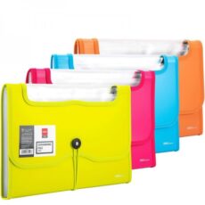 VALISETTE TRIEUR 13 COMPARTIMENTS ELECTRA A ELASTIQUE ASSORTIS - E38128