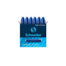 PAQUET DE 6 CARTOUCHES D'ENCRE SCHNEIDER BLEU