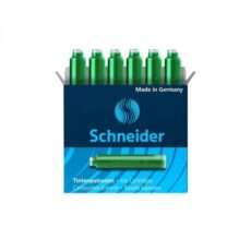 PAQUET DE 6 CARTOUCHES D'ENCRE SCHNEIDER VERT