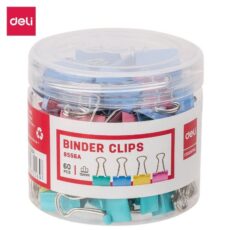 BOITE DE 60 CLIPS 15 MM COULEUR - E8556A