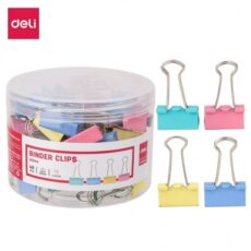 BOITE DE 48 CLIPS 25 MM COULEUR -E8554A