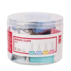 BOITE DE 12 CLIPS 51 MM COULEUR - E8551A