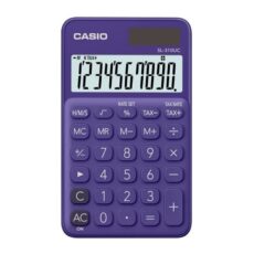 CALCULATRICE DE POCHE CASIO VIOLET -SL-310UC-PLN-DC