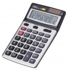 CALCULATRICE 12 CHIFFRES EN MÉTAL
