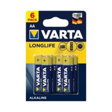 6X PILES AAA VARTA LONGLIFE LR03 1.5V - 5306