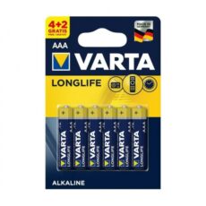 4X PILES AA VARTA LONGLIFE LR06 1.5V - 5157